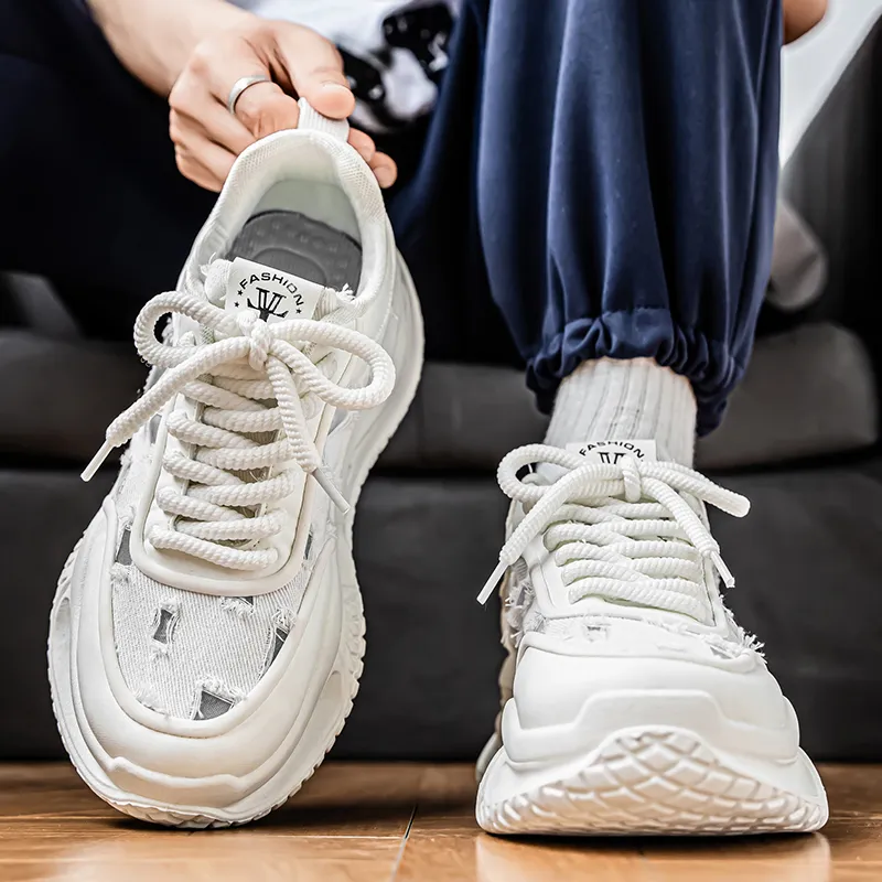 KEKAFU Low Top Chunky Sneakers Men's-9