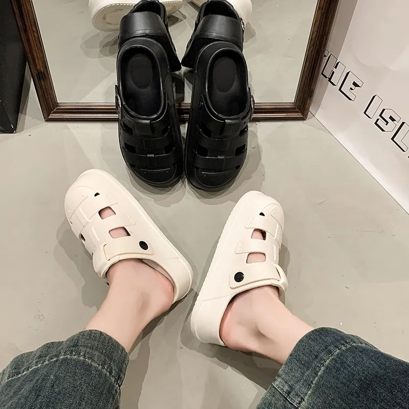 KEKAFU Slip Resistant Closed Toe Slippers Women's-4