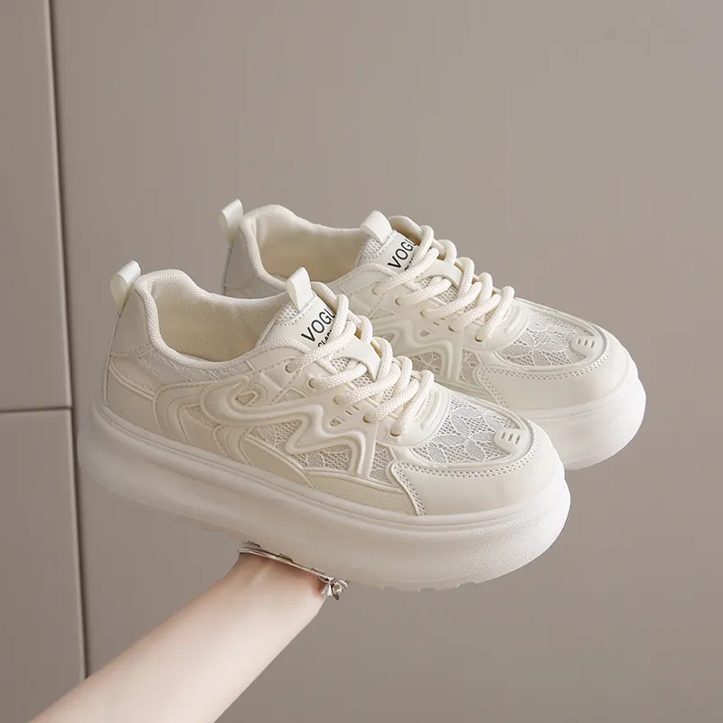 KEKAFU Anti Slip Wear Resistant Low Top Skateboard Shoes Women's-5