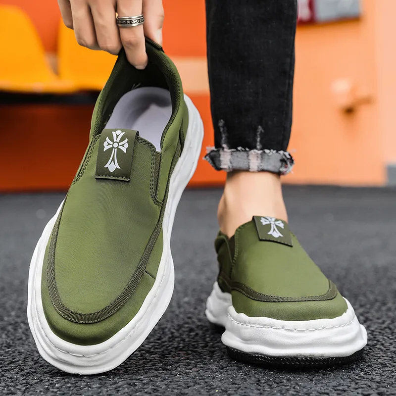 KEKAFU Breathable And Lightweight Low Top Casual Shoes Men's-1