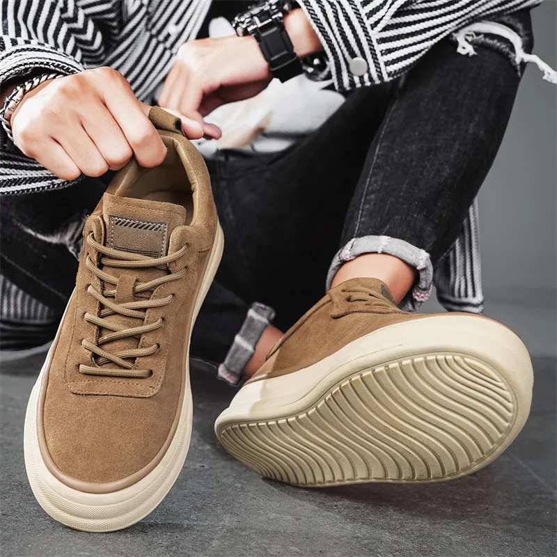 KEKAFU Anti Slip Wear Resistant Low Top Skateboard Shoes Men's-8