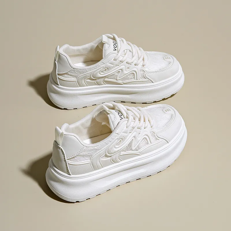 KEKAFU Anti Slip Wear Resistant Low Top Skateboard Shoes Women's-7
