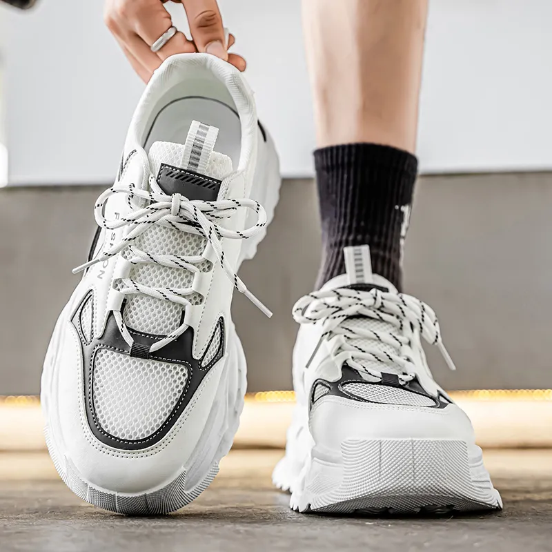 KEKAFU Low Top Chunky Sneakers Men's-5