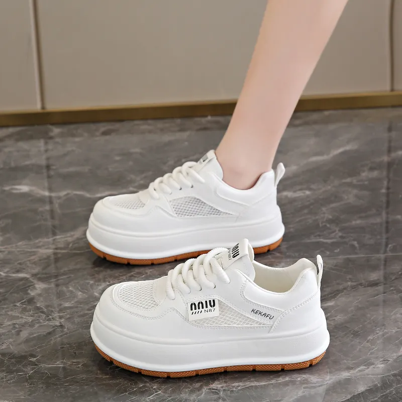KEKAFU Lightweight And Breathable Low Top Skateboard Shoes Women's-4