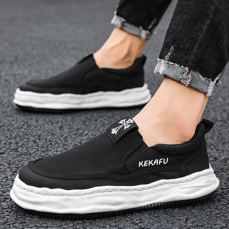 KEKAFU Breathable And Lightweight Low Top Casual Shoes Men's-8