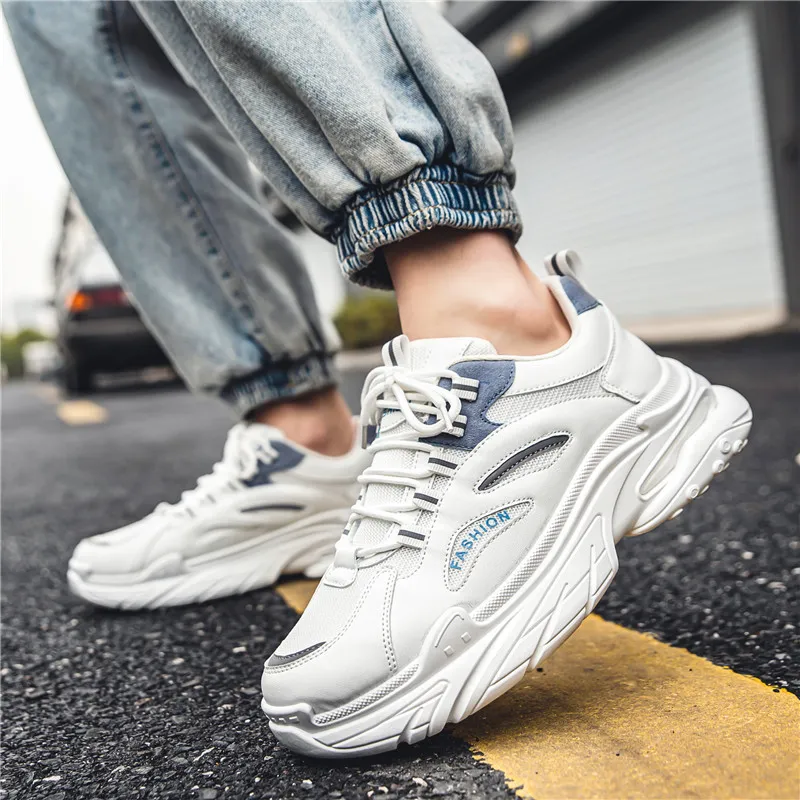 KEKAFU Low Top Chunky Sneakers Men's-5