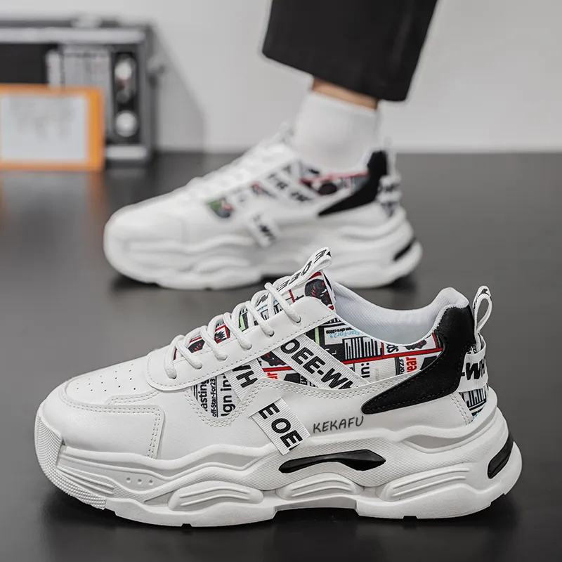 KEKAFU Low Top Chunky Sneakers Men's-2