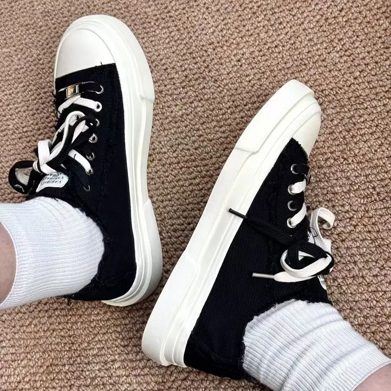 KEKAFU Low Top Canvas Shoes Men's-1