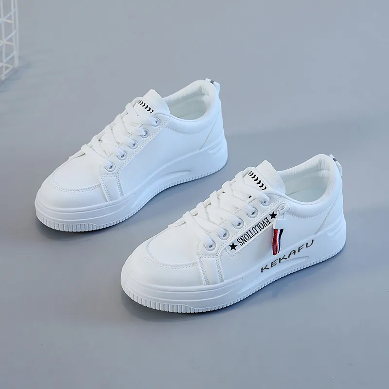 KEKAFU Anti Slip Wear Resistant Low Top Skateboard Shoes Women's-1