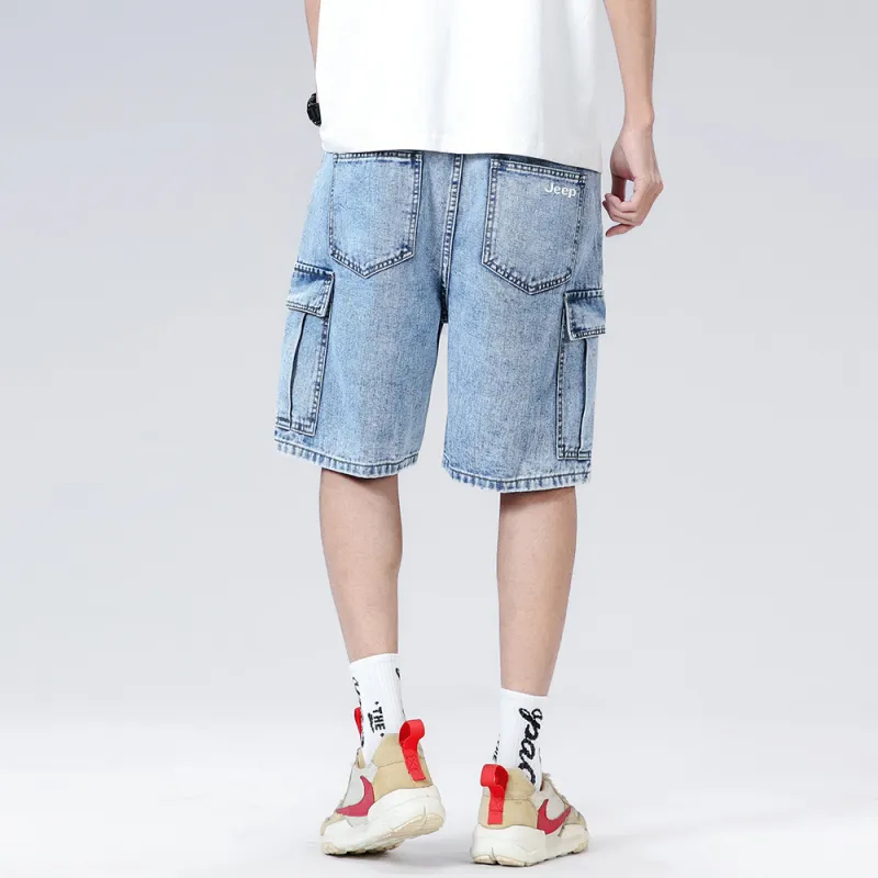Jeep Pasture Horse Lifestyle Denim Shorts Men's-7