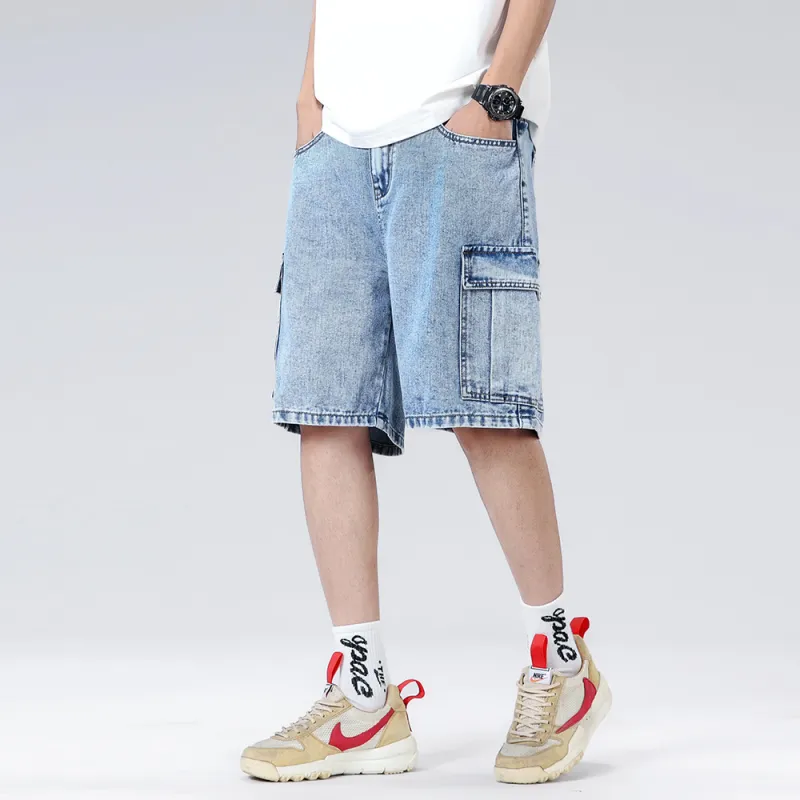 Jeep Pasture Horse Lifestyle Denim Shorts Men's-4