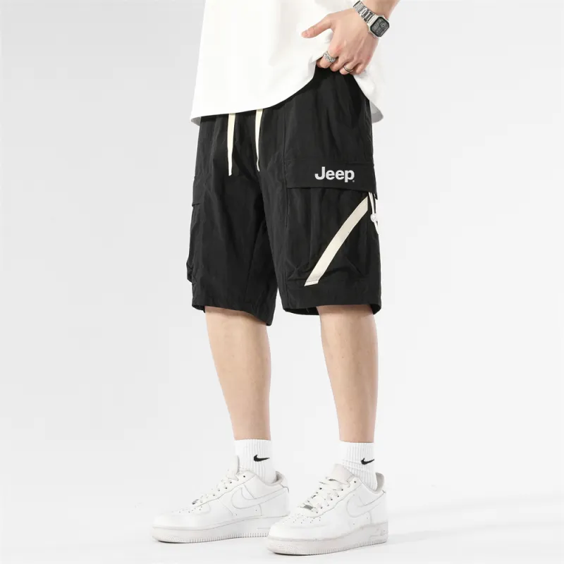 Jeep Pasture Horse Lifestyle Cargo Shorts Unisex-4