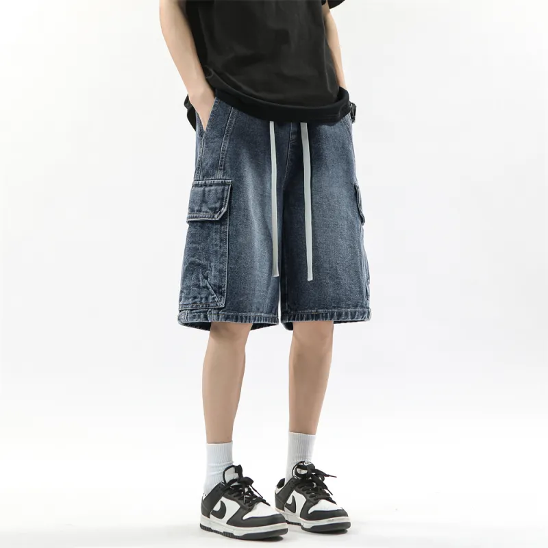 Jeep Pasture Horse Lifestyle Denim Shorts Unisex-25