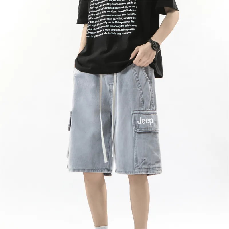 Jeep Pasture Horse Lifestyle Denim Shorts Unisex-19