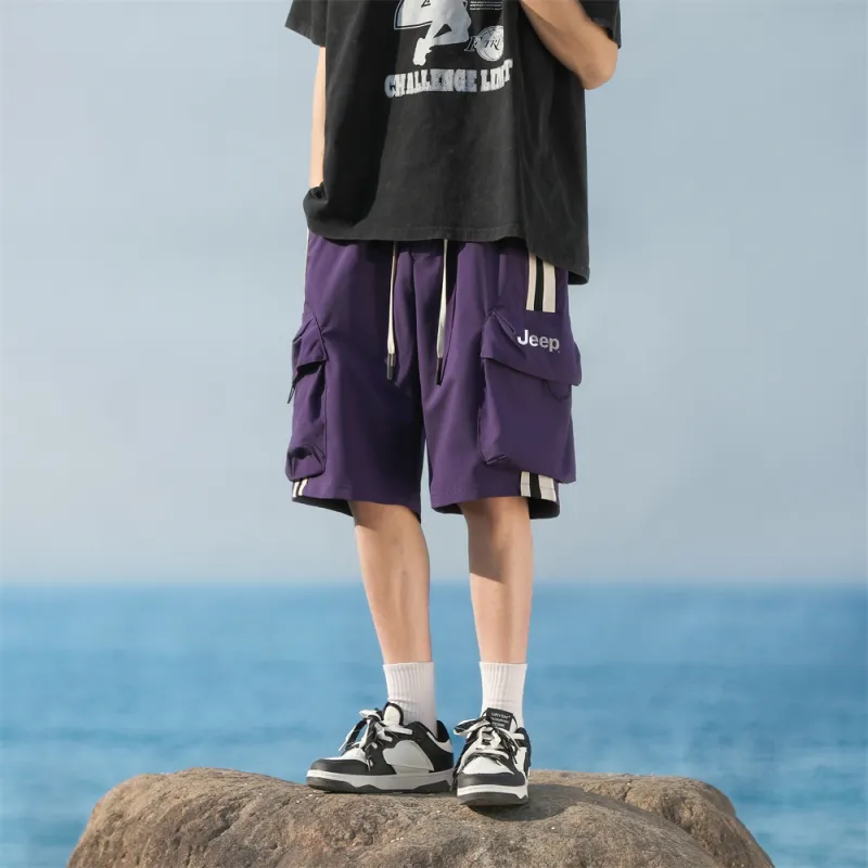 Jeep Pasture Horse Lifestyle Casual Shorts Unisex-35