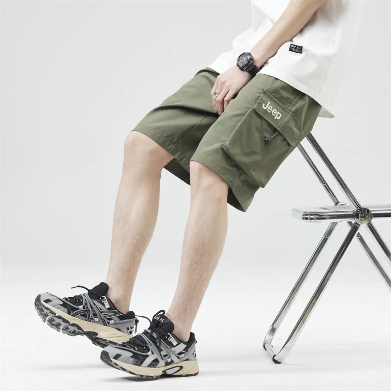 Jeep Pasture Horse Lifestyle Cargo Shorts Unisex-27