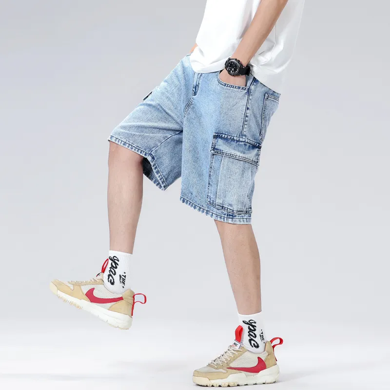 Jeep Pasture Horse Lifestyle Denim Shorts Men's-5
