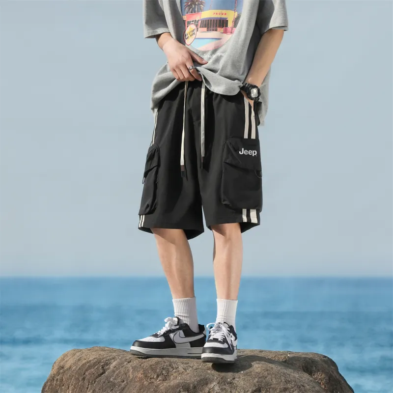 Jeep Pasture Horse Lifestyle Casual Shorts Unisex-5