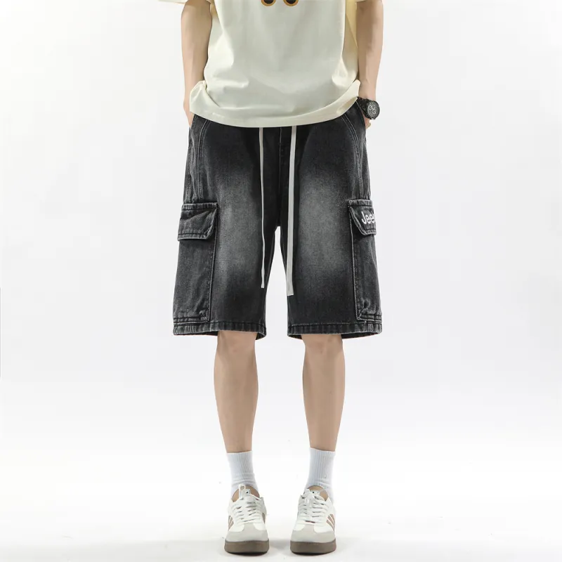 Jeep Pasture Horse Lifestyle Denim Shorts Unisex-10