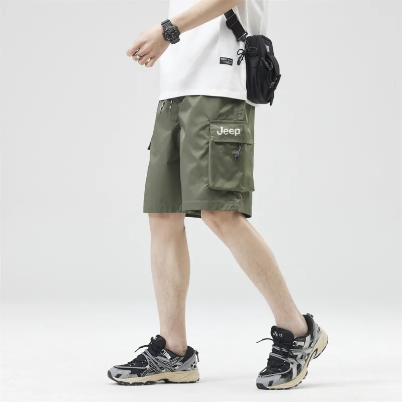 Jeep Pasture Horse Lifestyle Cargo Shorts Unisex-25