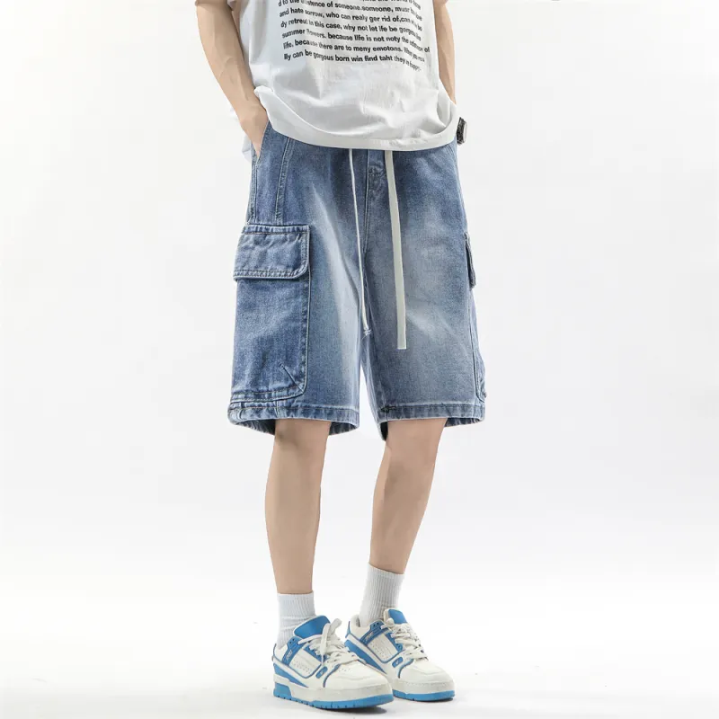 Jeep Pasture Horse Lifestyle Denim Shorts Unisex-5