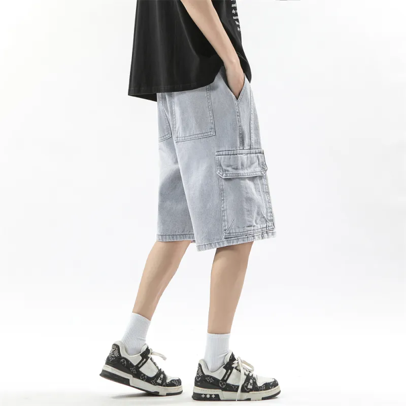 Jeep Pasture Horse Lifestyle Denim Shorts Unisex-20