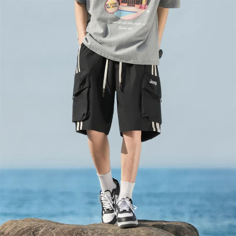 Jeep Pasture Horse Lifestyle Casual Shorts Unisex-4