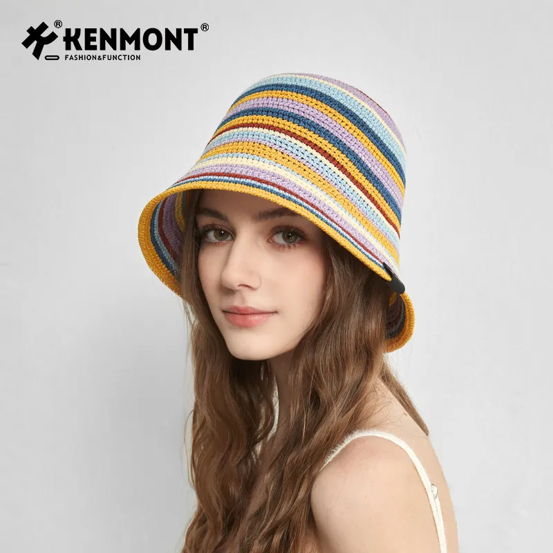 KENMONT Polyester Bucket Hats Women's-1