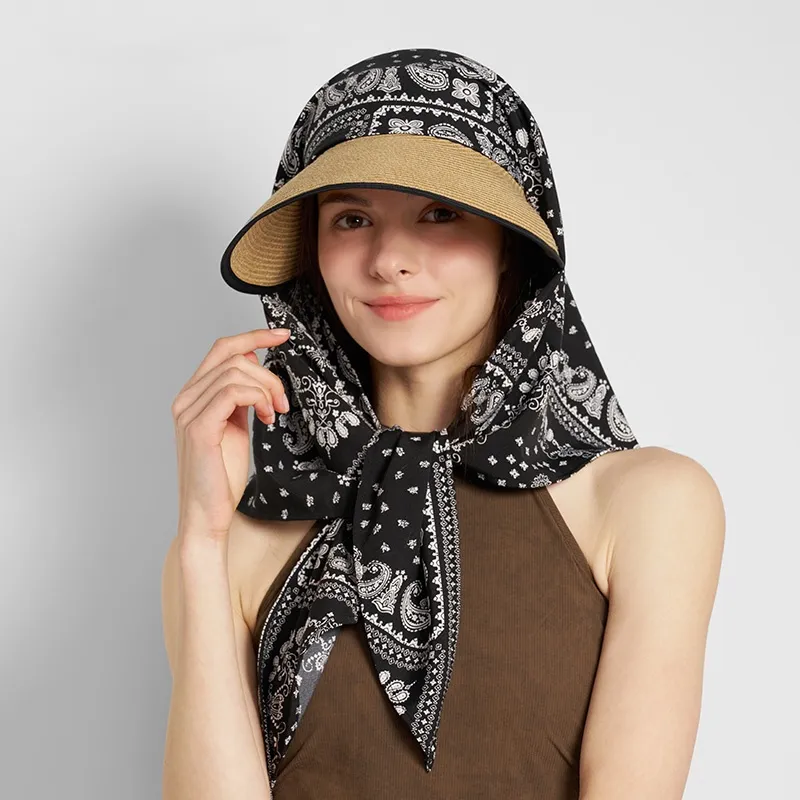KENMONT Polyester Sun Protection Hats Women's-7