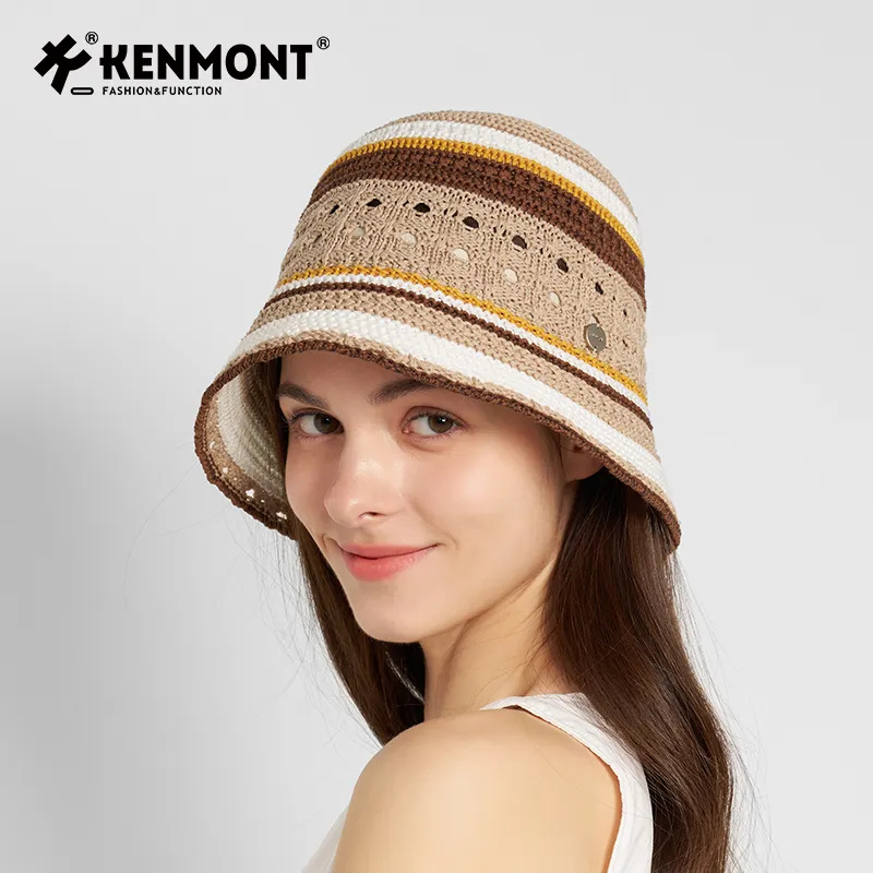 KENMONT Polyester Bucket Hats Women's-3