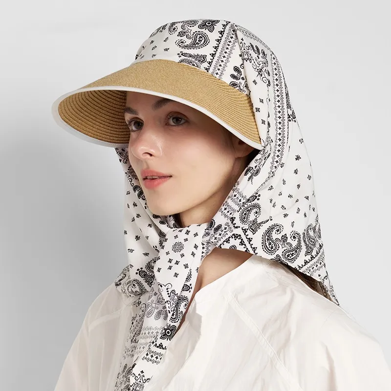 KENMONT Polyester Sun Protection Hats Women's-3