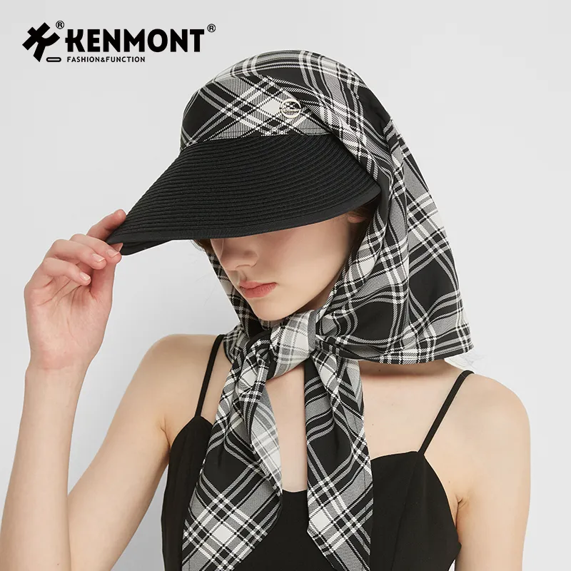 KENMONT Polyester Sun Protection Hats Women's-1