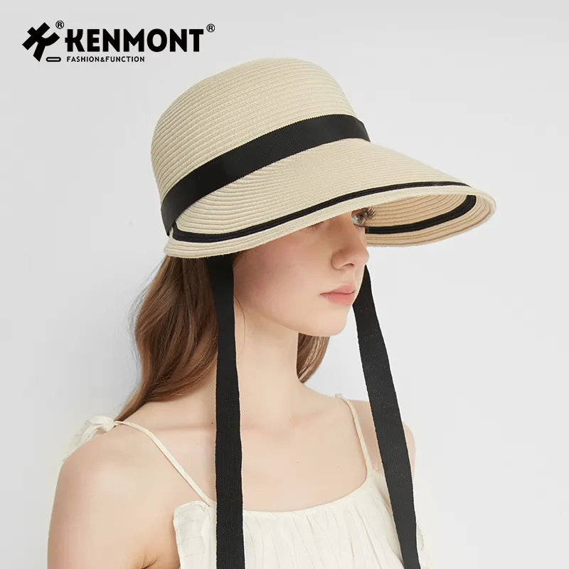 KENMONT Polyester Sun Protection Hats Women's-2