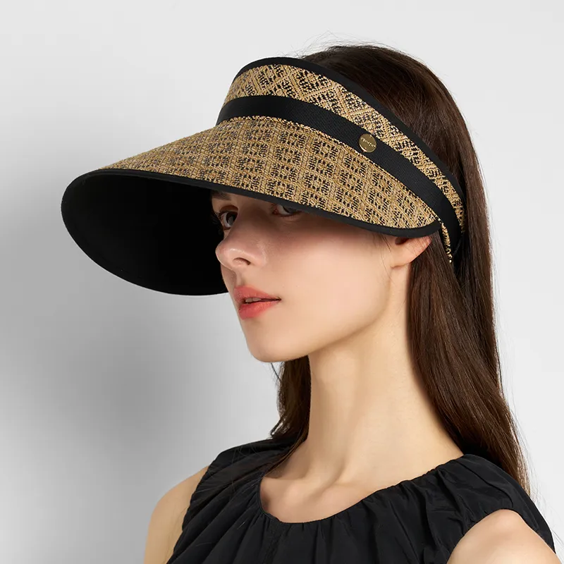 KENMONT Polyester Sun Protection Hats Women's-3