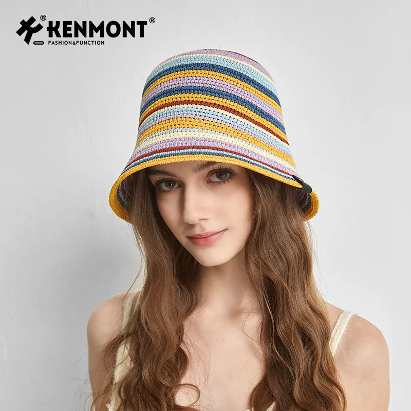KENMONT Polyester Bucket Hats Women's-2