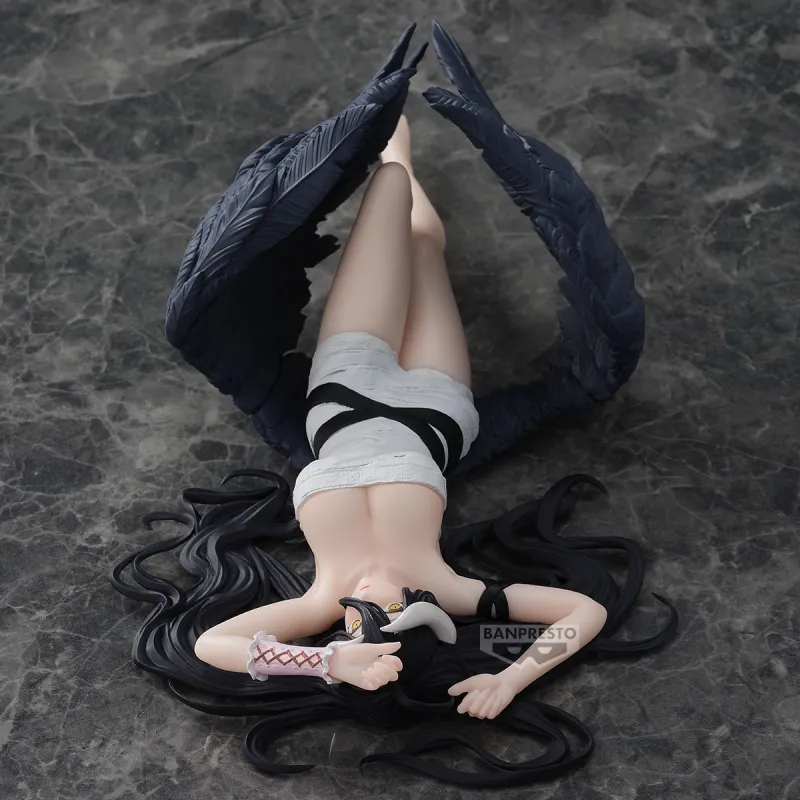 BANPRESTO OVERLORD Relax Time Albedo Roll Bandage Ver. Bonus Gifts-1