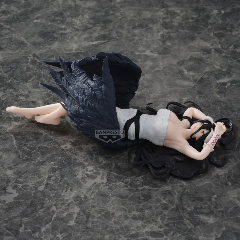 BANPRESTO OVERLORD Relax Time Albedo Roll Bandage Ver. Bonus Gifts-2