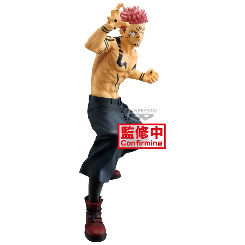 BANPRESTO Jujutsu Kaisen Characters MAXIMATIC Ryomen Sukuna, Special Color Version Figure Bonus Gifts-2