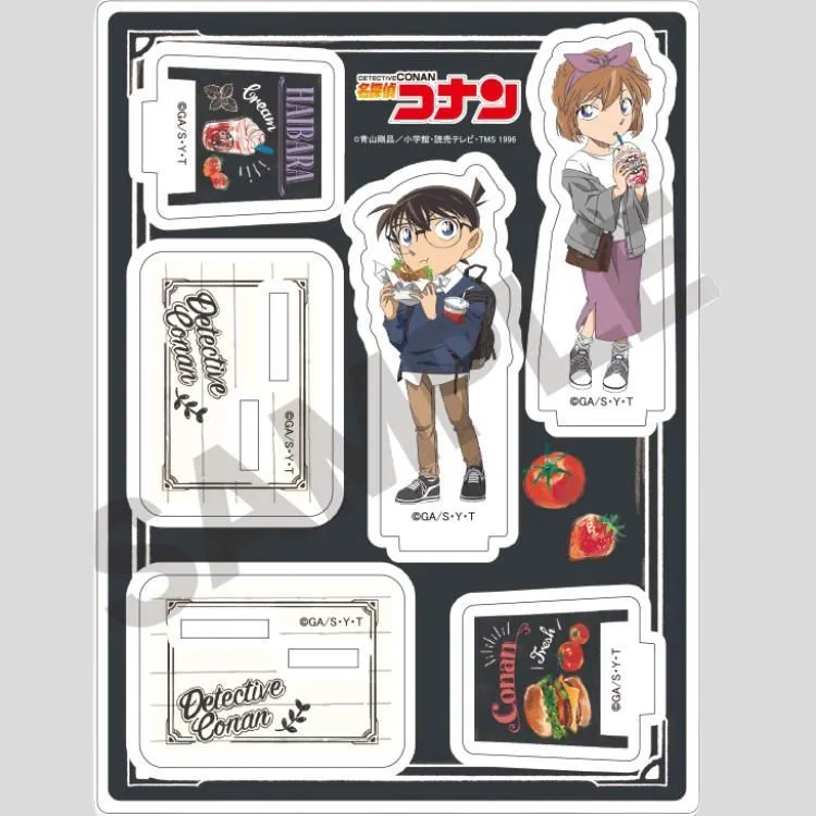 CRUX Detective Conan Characters Garbage Food Ver Ai Haibara Acrylic Stands-2