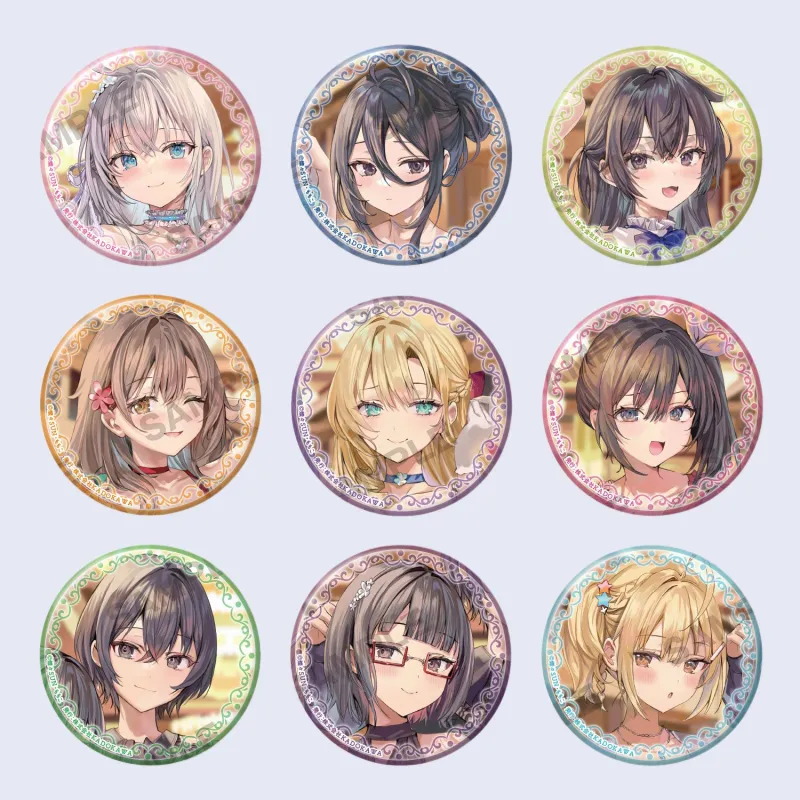 KADOKAWA Alya Who Sometimes Whispers Her Honest Thoughts In Russian To Her Neighbor Is Dressed In A Formal Gown. Badges-3