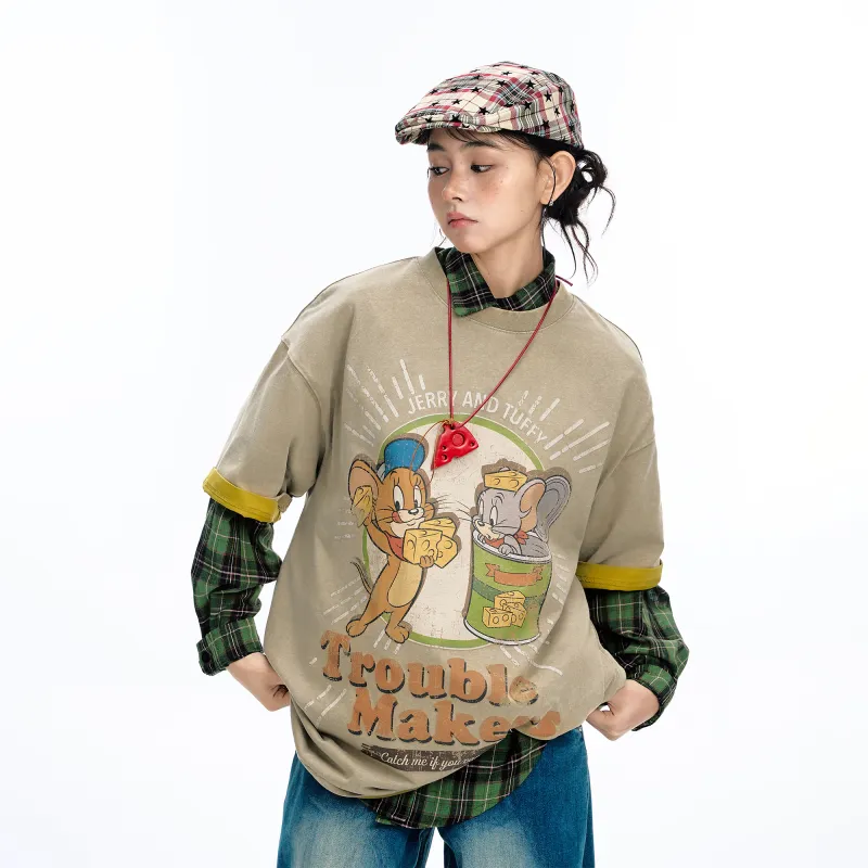 BJHG x MAOHELAOSHULIANMINGKUAN T Shirt Unisex-7