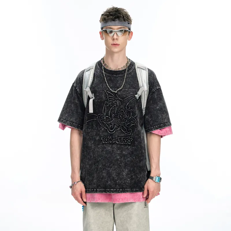 BJHG x MAOHELAOSHU,LIANMINGKUAN T Shirt Unisex-4