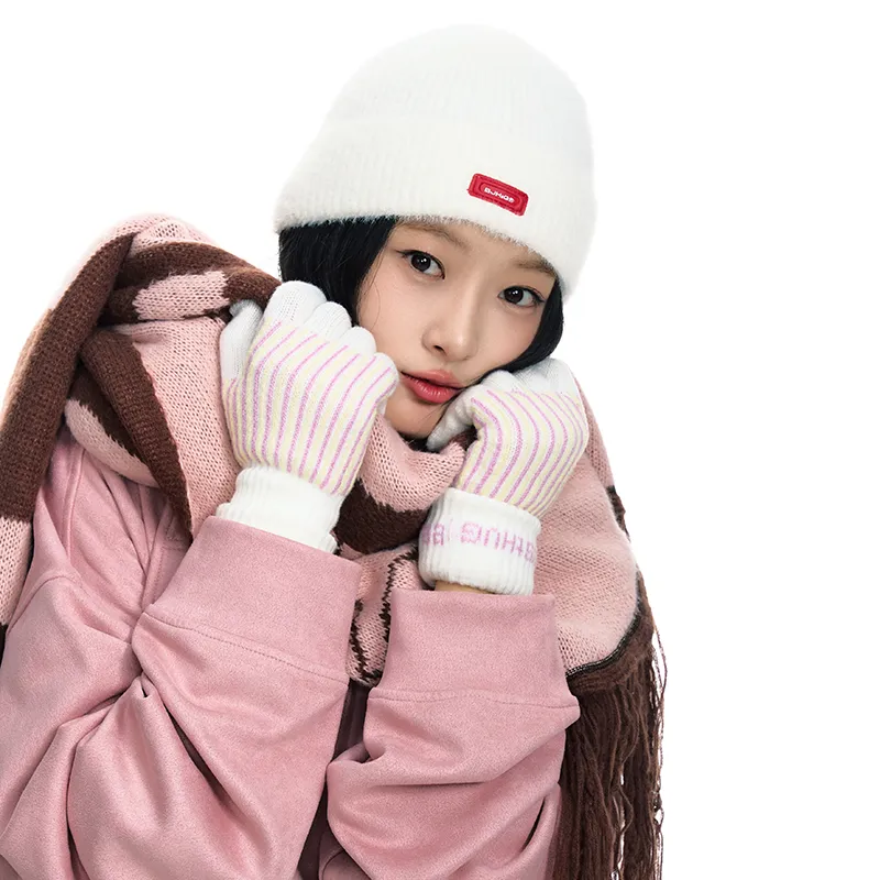 BJHG Imitation Mink Fur Beanies Unisex-2