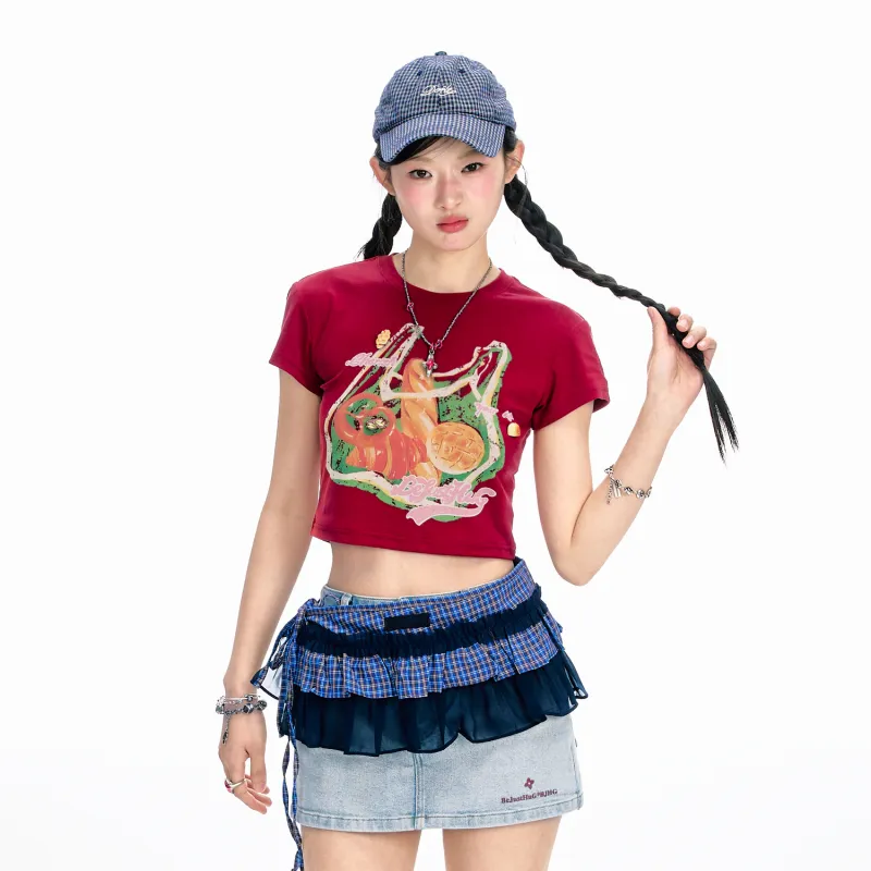 BJHG Set in Sleeve T Shirt Women's-2