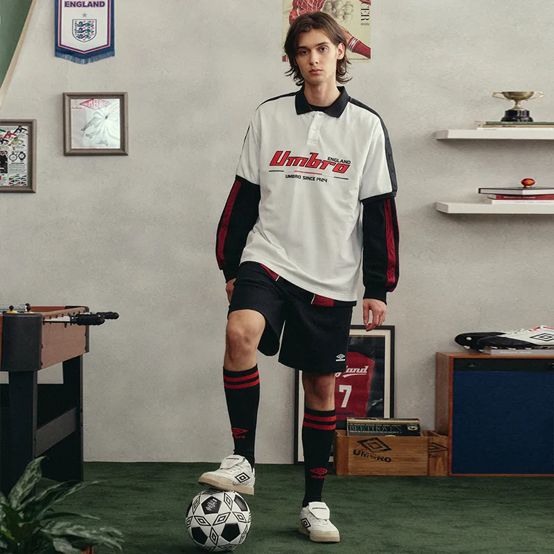 Umbro Set in Sleeve T Shirt Unisex-6