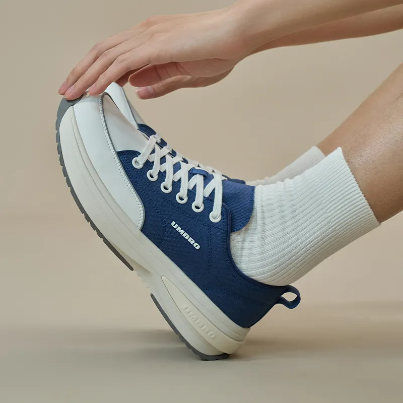 Umbro Canvas Shoes Unisex Low Top Black/Umbro White, Sage Blue/Ivory White, Ivory White/Umbro White, Orchid Purple/Tofu Yellow-14