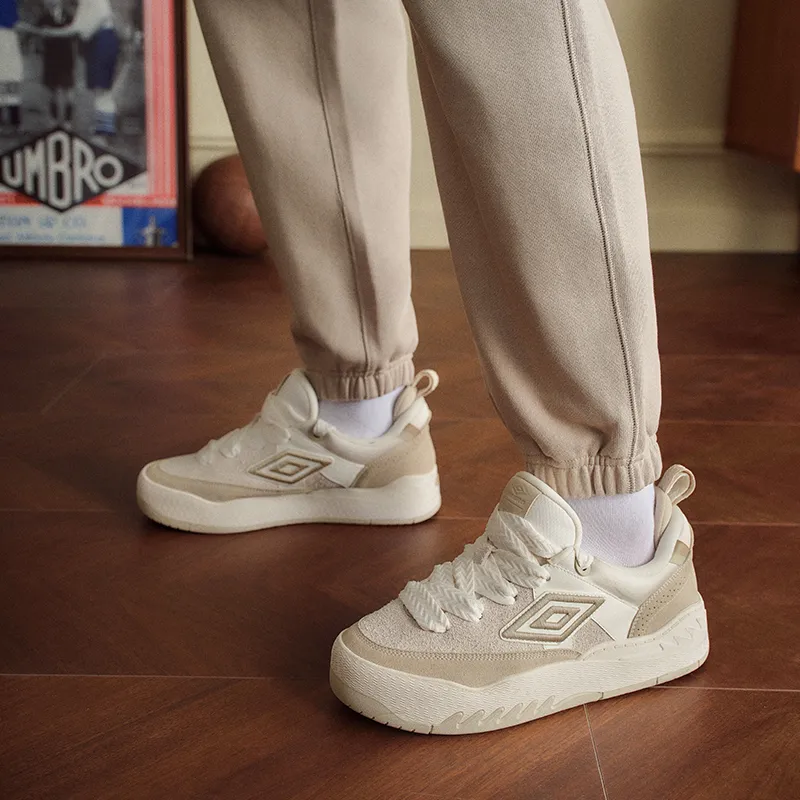 Umbro Wear-Resistant Low-Top Casual Shoes Unisex White-7