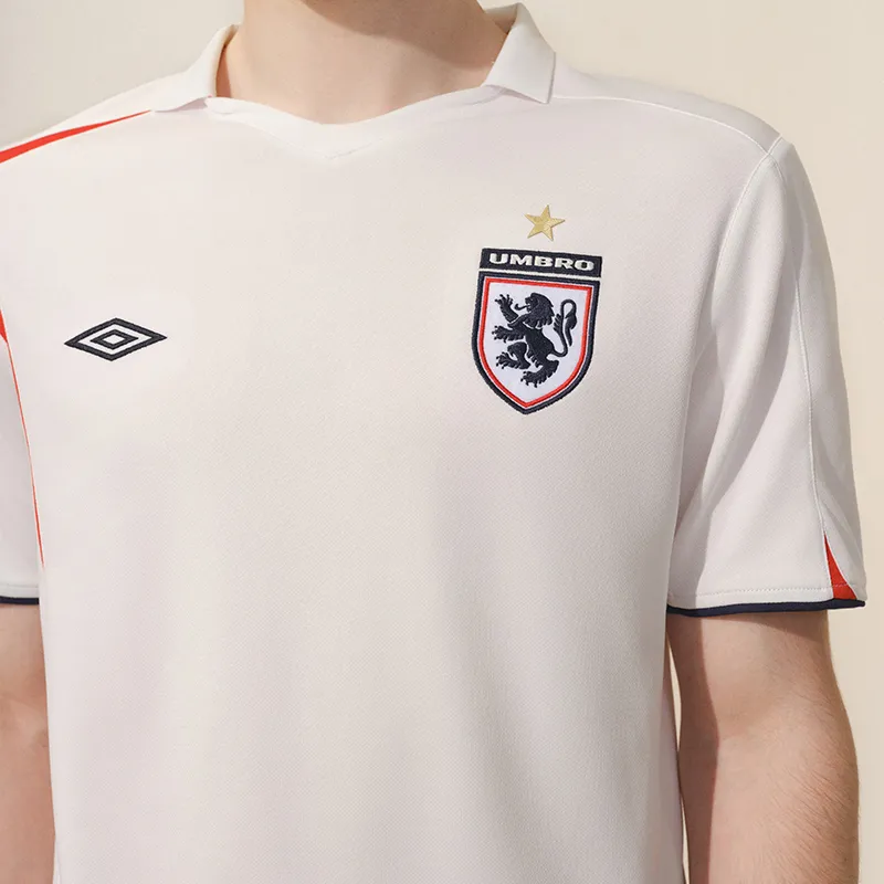 Umbro Polo Shirt Unisex Snowflake White-3