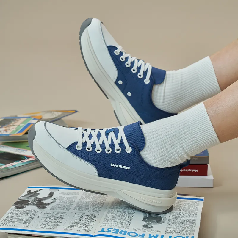 Umbro Canvas Shoes Unisex Low Top Black/Umbro White, Sage Blue/Ivory White, Ivory White/Umbro White, Orchid Purple/Tofu Yellow-15