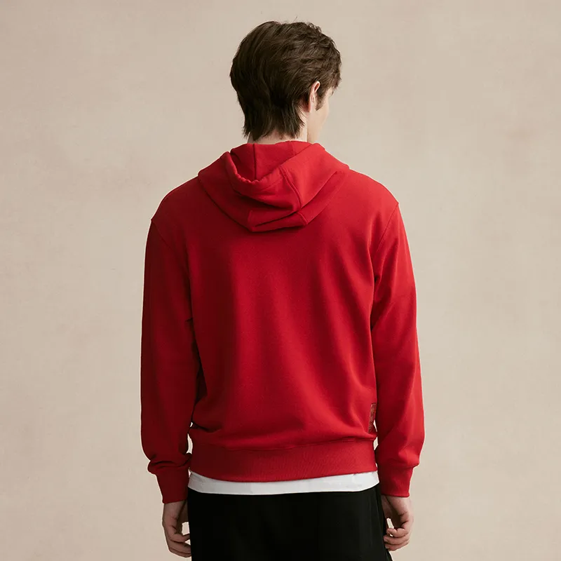 Umbro Sweatshirts Unisex Equestrian Red-2